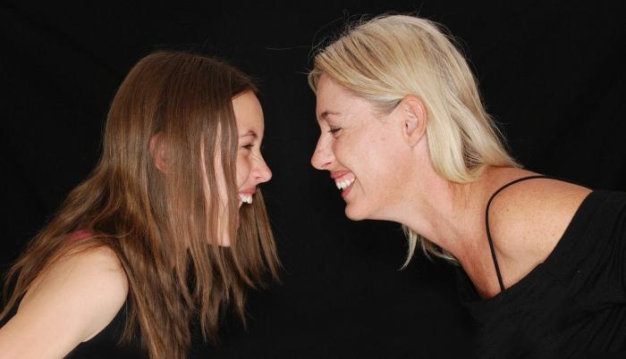 madre e hija