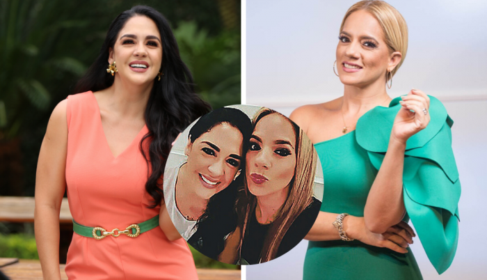 Flor María Palomeque y Gabriela Pazmiño