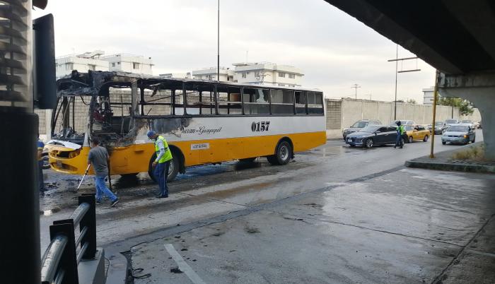 Incendio de bus