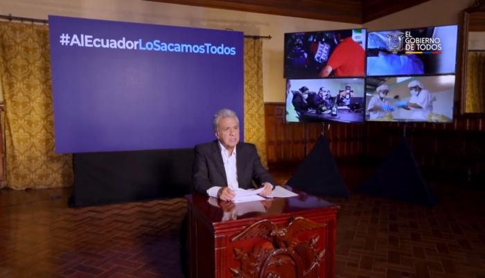 moreno+cadena nacional+pandemia+leyes