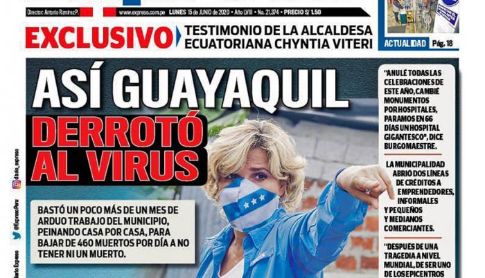 Expreso de Lima entrevista Cynthia Viteri