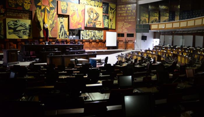 Asamblea Nacional vacía. Archivo EXPRESO.