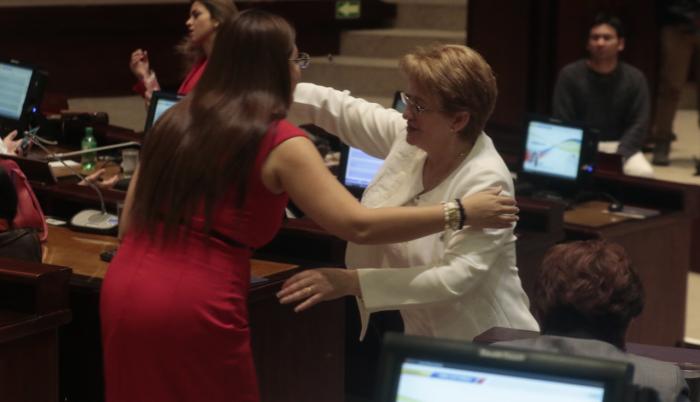 Sofía Espín y Norma Vallejo