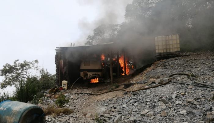 minería ilegal Azuay