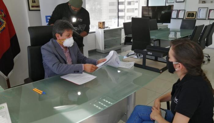 El gerente de la empresa de agua quito