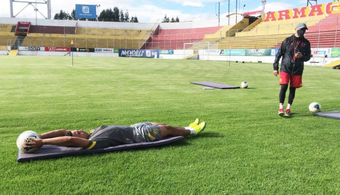 Aucas+Entrenamiento+Fútbol+LigaPro