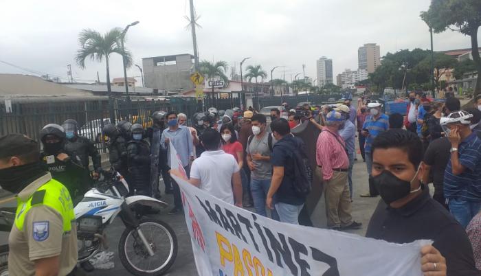 protesta Universidad Guayaquil