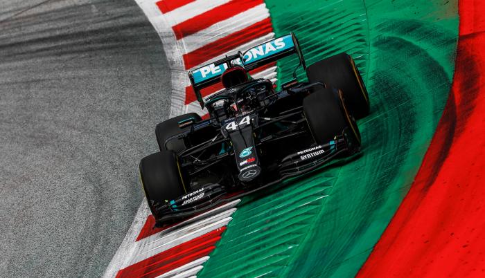 Lewis Hamilton Mercedes GP Austria