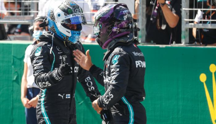 Bottas-Hamilton-F1-Gran-Premio-Austria-pole-coronavirus