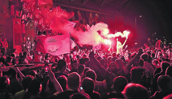 Hinchas-Liverpool