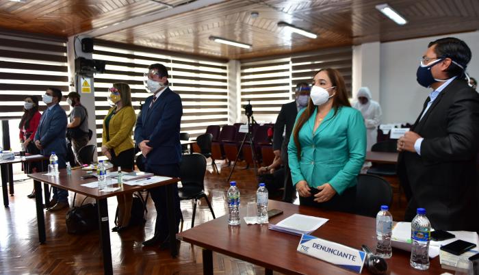 Correísmo- audiencia- TCE- Contralor