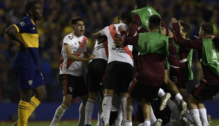 Jan Hurtado, autor del único tanto del compromiso, lamentó la eliminación xeneize.