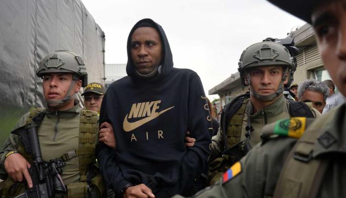 El exjugador, de 40 años, fue detenido el pasado 19 de marzo en Cali, capital del departamento del Valle del Cauca, junto a otras cuatros personas.