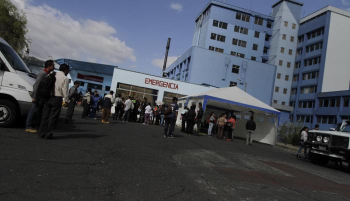 El cuerpo fue retirado de la morgue del hospital Enrique Garcés.