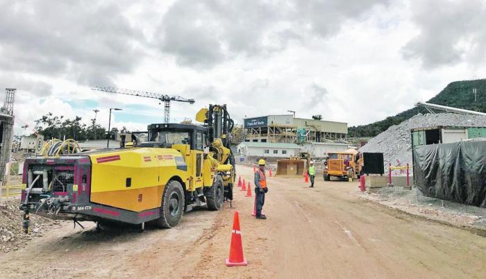 Minería. Fruta del Norte es el primer proyecto de explotación a gran escala en el Ecuador.