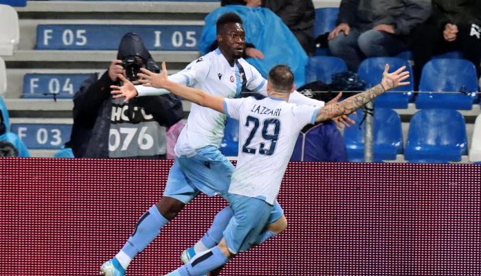 Felipe Caicedo, jugador de la Lazio, convirtió el tanto del triunfo de su equipo y se quedó con los tres puntos.