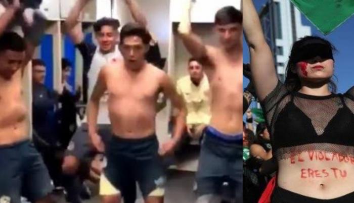El video viral de los jugadores Sub-17 de Águilas del América burlándose del baile ‘Un violador en tu camino’ indignó a los usuarios de redes sociales.