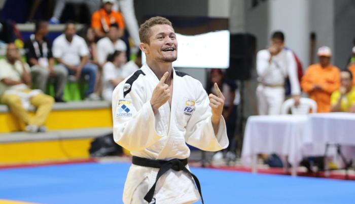 Imagen referencial. Lenín Preciado obtiene el oro para Ecuador en el Campeonato Panamericano Absoluto de Judo.