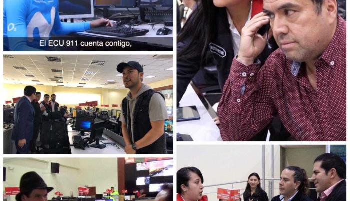 Figuras nacionales contribuirán en la campaña Embajadores ECU911.