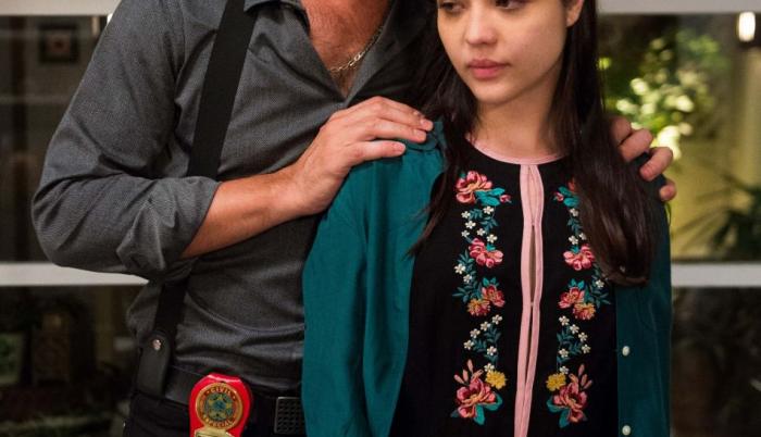 Flavio Tolezani (Vinicius) y Bella Piero (Laura).