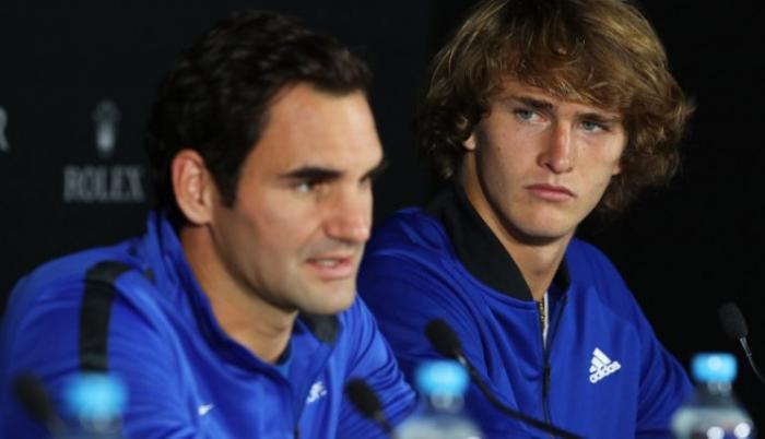 Alexander Zverev venció a Federer en el reciente ATP Masters 1000 de Shanghái.
