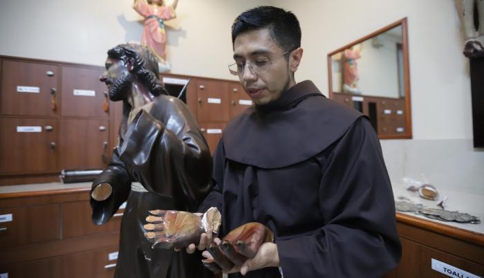 De esta manera luce Jesús del Gran Poder.