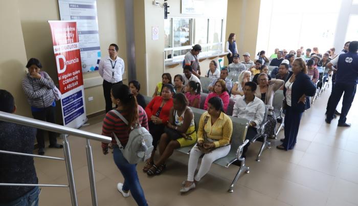 El hospital, que este lunes recorrió Lenín Moreno, abrió sus puertas el 12 de diciembre de 2016 durante la gestión del expresidente.
