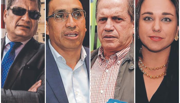 Algunas figuras relevantes de la Revolución Ciudadana que ahora, sin poder saborear las mieles del poder, cambian en algunos casos radicalmente su discurso.