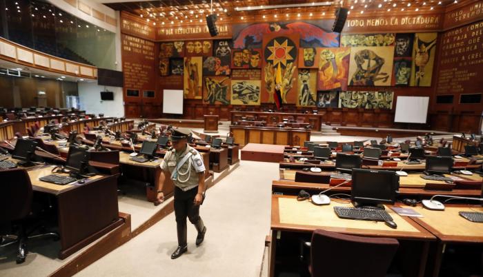 Imagen de archivo. El presidente de la Asamblea, César Litardo, anunció este miércoles que van a priorizar hasta fin de año ocho leyes, entre los que destacan el Código de la Salud.