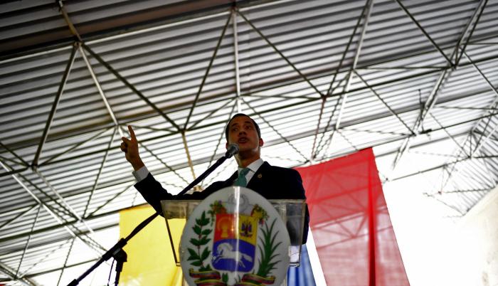 Líder opositor, Juan Guaidó.