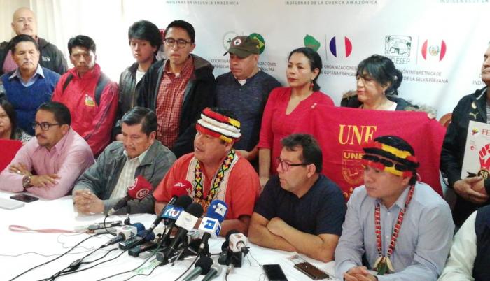 Los dirigentes anunciaron que el paro será indefinido.