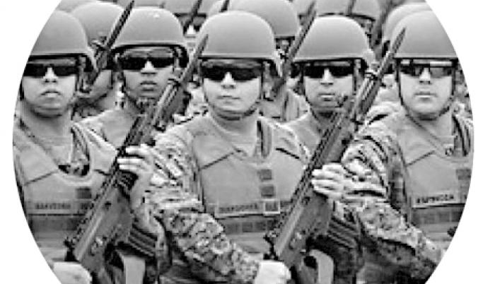 Los escasos voluntarios al servicio militar en Bangkok, a diferencia de nuestro país