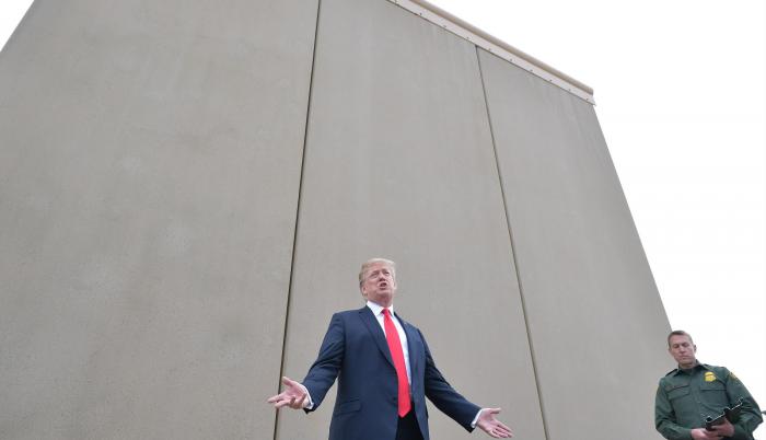 El presidente Trump decretó el pasado 15 de febrero una emergencia nacional en la frontera sur con el objetivo de conseguir los fondos que el Legislativo le había negado para financiar la construcción del muro con México.