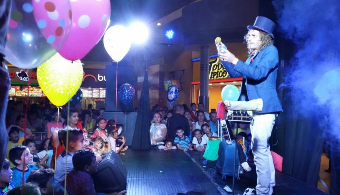 La celebración del Día del Niño de 2018, en el Mall de Sur.