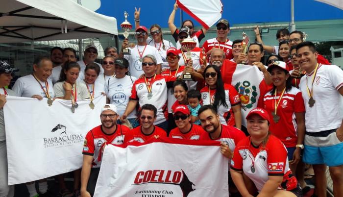 El club se quedó con el Campeonato Internacional de Natación Másters por Categorías Súper Sprint.