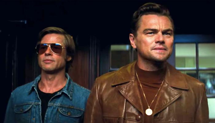Brad Pitt y Leonardo DiCaprio, protagonistas de Once Upon a Time in Hollywood.