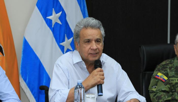 Lenín Moreno recibía una pensión de 4.057 dólares desde que dejó en 2013 la vicepresidencia.