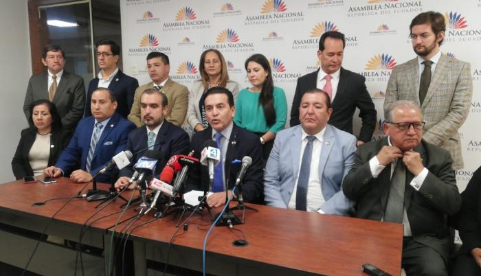 Asambleístas se pronuncian sobre la aprobación del informe de la Ley de Crecimiento Económico.