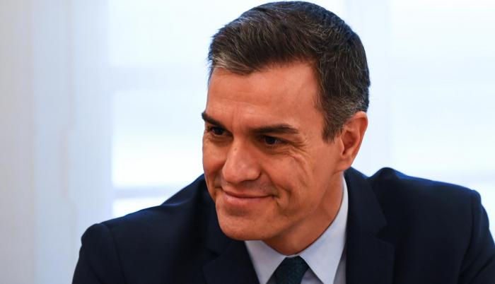 PSOE. Pedro Sánchez es su candidato y secretario general.