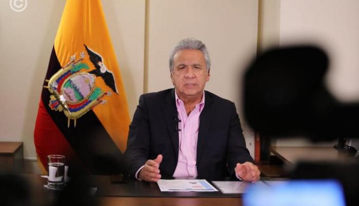 Moreno durante su entrevista con la CNN.