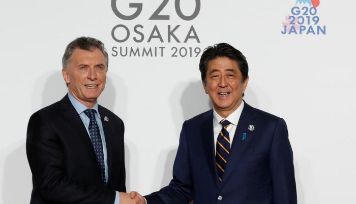 Osaka. El presidente Mauricio Macri en la cumbre del G20.