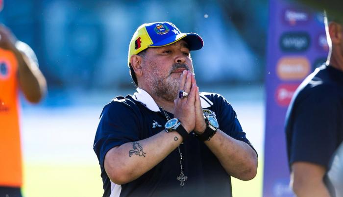 Maradona está en juicio con Claudia Villafañe, su exesposa y madre de dos de sus hijas, Dalma y Gianinna.