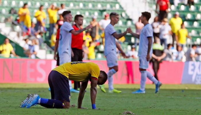 Ecuador cayó ante Argentina por 6-1, en un duelo amistoso disputado en octubre de 2019.