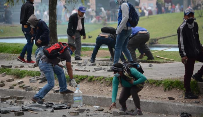 Las protestas cambian de escenario a la Asamblea Nacional