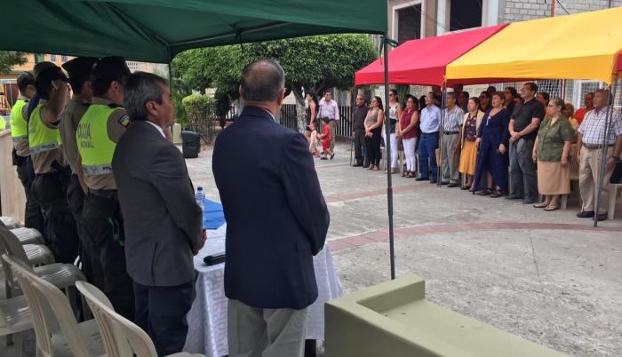 El evento se realizó en uno de los parque que estaba tomado por consumidores de droga.