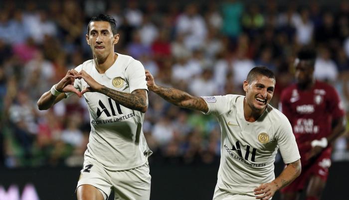 Di María asumió la responsabilidad y el liderazgo del conjunto de Thomas Tuchel, que dejó en el banquillo a Kylian Mbappe, a Edinson Cavani, a Marquinhos y a Verrati.