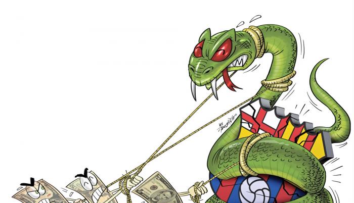 Durante este 2019, el equipo canario ha tenido cinco llamados de atención debido al incumplimiento con varios acreedores.
