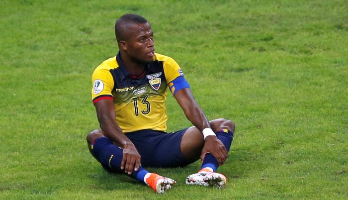 EL delantero Tricolor Enner Valencia.