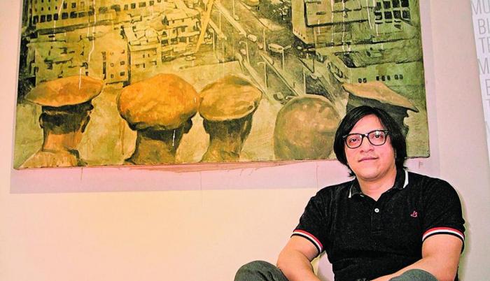 Christian Caguana utilizó archivos históricos para inspirarse.