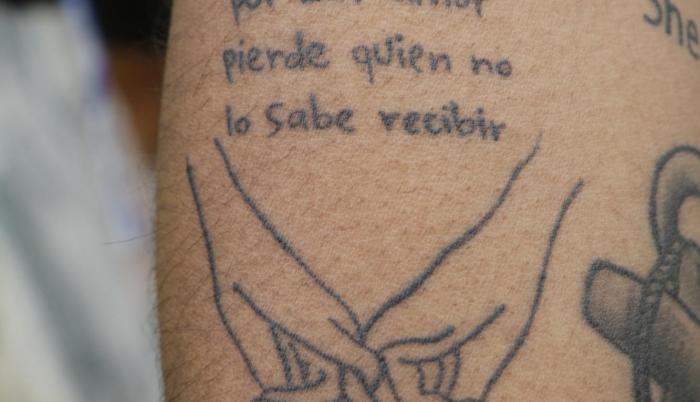Suany, goles y tatuajes